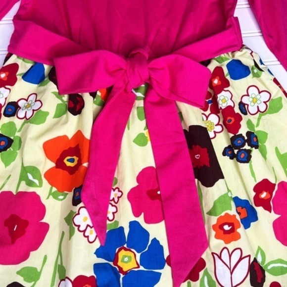Llum Florentine Petticoat Dress Size 12 Pink Floral - Picture 4 of 9